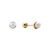 verte [10k gold] Deux.k.37 / hisse pearl piercing