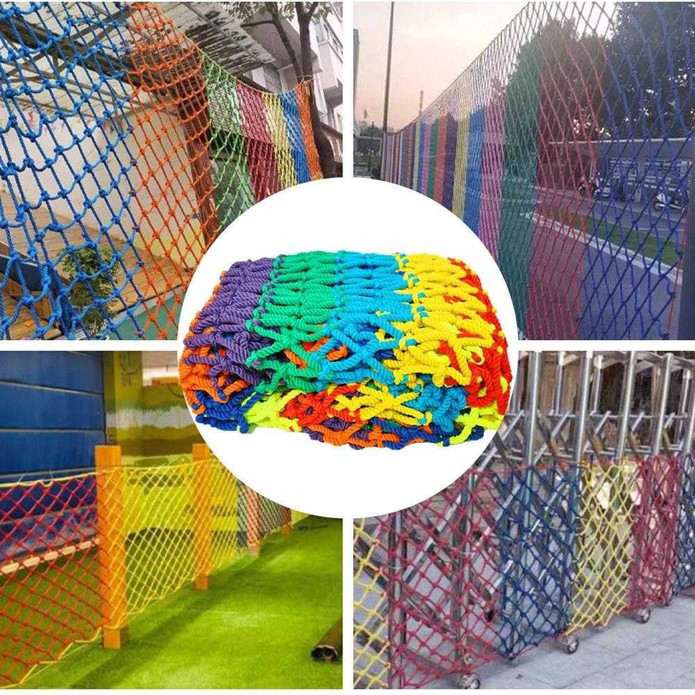 Защитная сетка для балкона, ячейка 5 см, сетка против падения, новая сетка для забора, нейлоновая сетка, дети