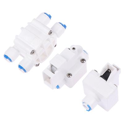 4-ходовой автоматический запорный клапан Ro 1/4 дюйма, система обратного осмоса для очистки воды