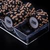 Poker Chips Box Acrylic Fine Chips Transparent Box Casino Gambling Chips Storage Case With Covers Coin Collection Holder Boxes