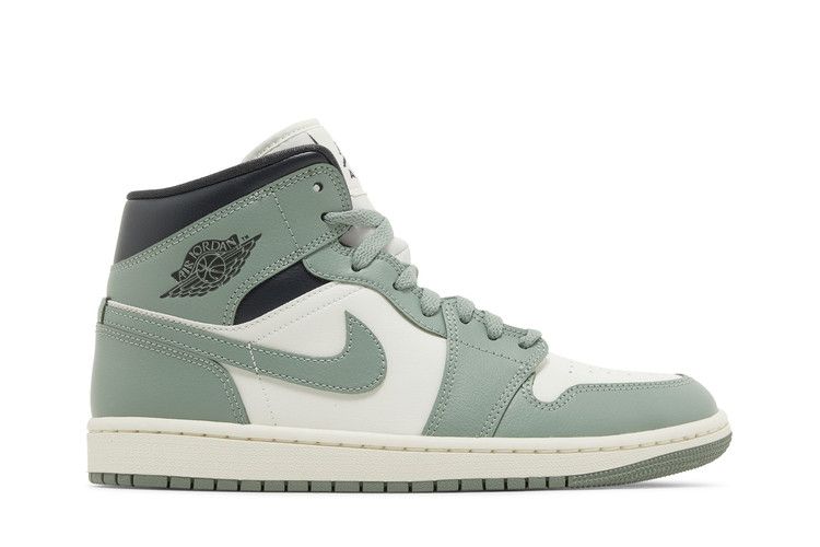 Women's Sneakers Nike Jordan 1 Mid Jade Smoke (Women's) Anthracite/Jade Smoke/Sail/Legend Sand