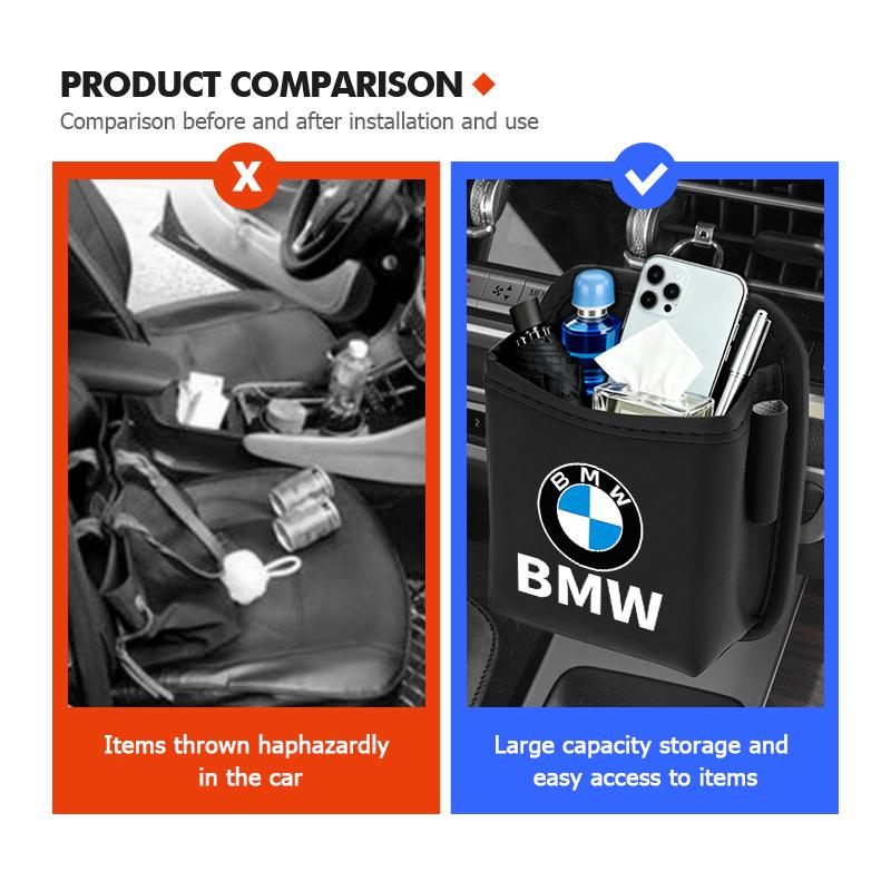 Car Air Vent Storage Pocket Phone Holder Coin Key Card Organizer For BMW M3 M5 X3 E93 F10 F20 F30 F40 F15 F25 F26 F31 F49 F86