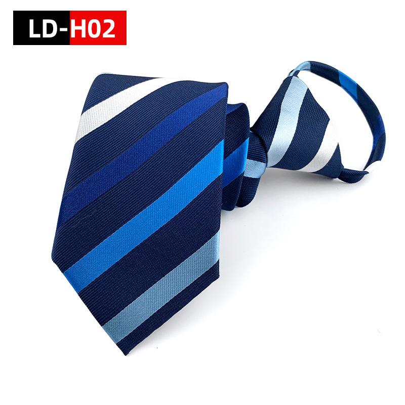 7 см корейская версия делового свадебного галстука-молнии, легко завязывающийся галстук