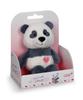Плюшевая игрушка NICI Love25 Love Panda в подарочной упаковке, 12 см,