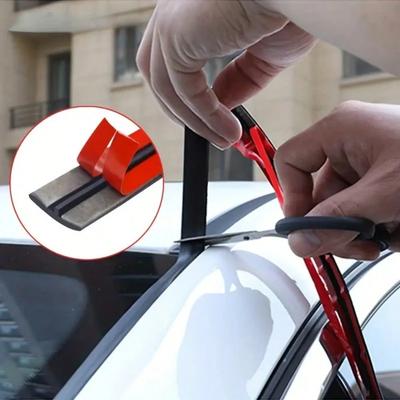 Автомобильные резиновые уплотнительные полосы для кромок - Защита герметика лобового стекла/крыши для гидроизоляции автомобильных окон (Уплотнительная лента)