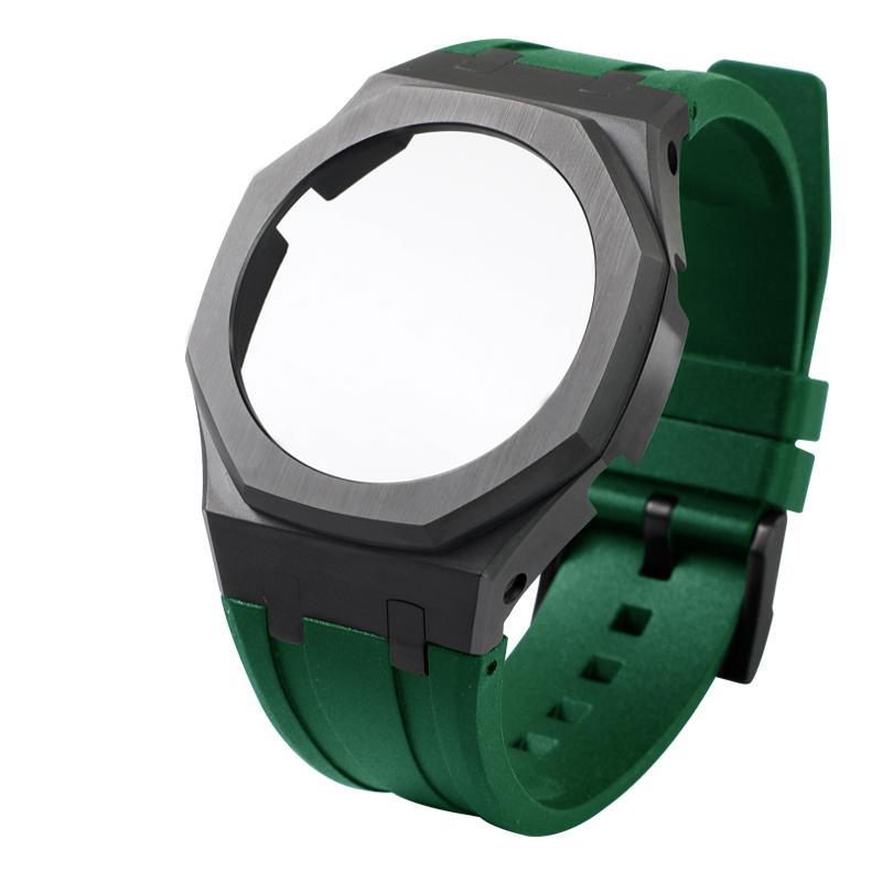 Модификационный комплект GA2100 для Casio G-SHOCK GA-2100 GA-2110 GA-B2100 керамический корпус фторкаучуковый ремешок Мужской корпус ремешок для часов Браслет