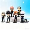 Новый набор из 7 шт. Q Posket Jujutsu Kaisen 9см Фигурка Сатору Годжо Итадори Юдзи Гэто Сугуру Нобара Мегуми Коллекция Персонаж Украшение