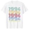 Легенда 1994 Подарки на день рождения 30-летнему Подарок на 30-летие Футболки Летняя уличная одежда Футболки с коротким рукавом Унисекс Одежда унисекс