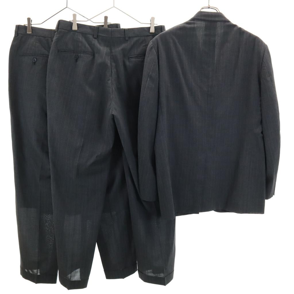 Brooks Brothers Striped Pattern Suit Setup Gray Men's Used