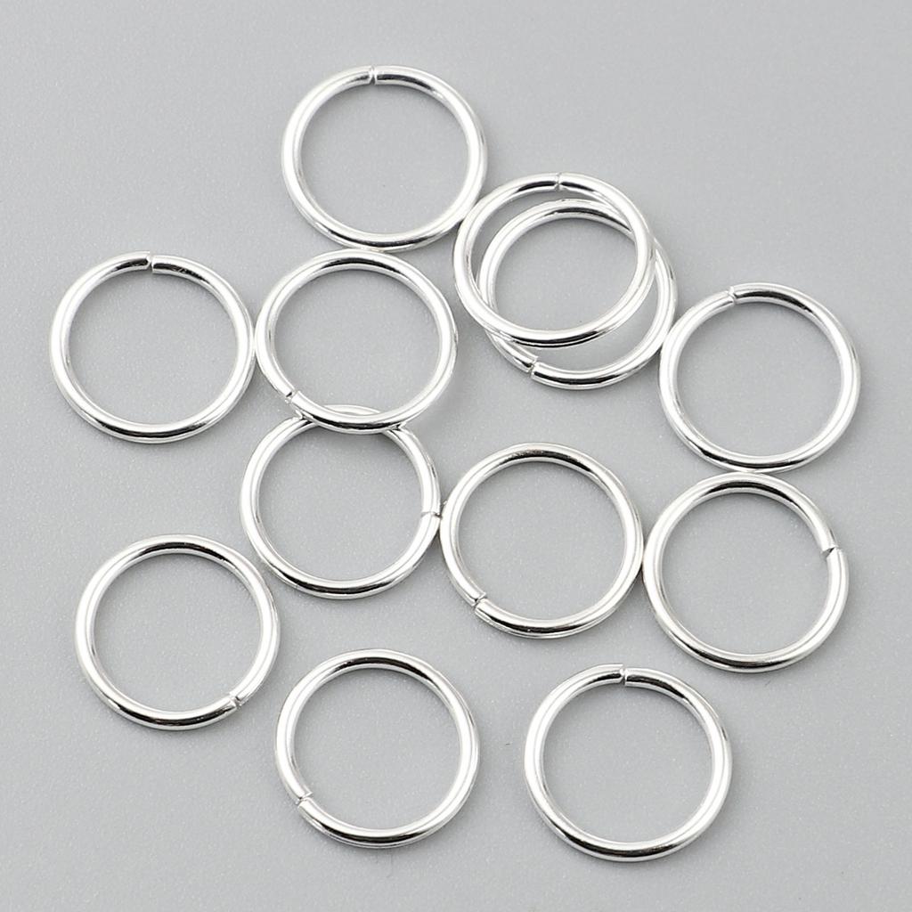 200 PCs/Set Multi-size Multi-Color Iron Based Alloy Open Jump Rings Findings Circle Ring for Making Jewelry DIY 3-12mm Wholesale