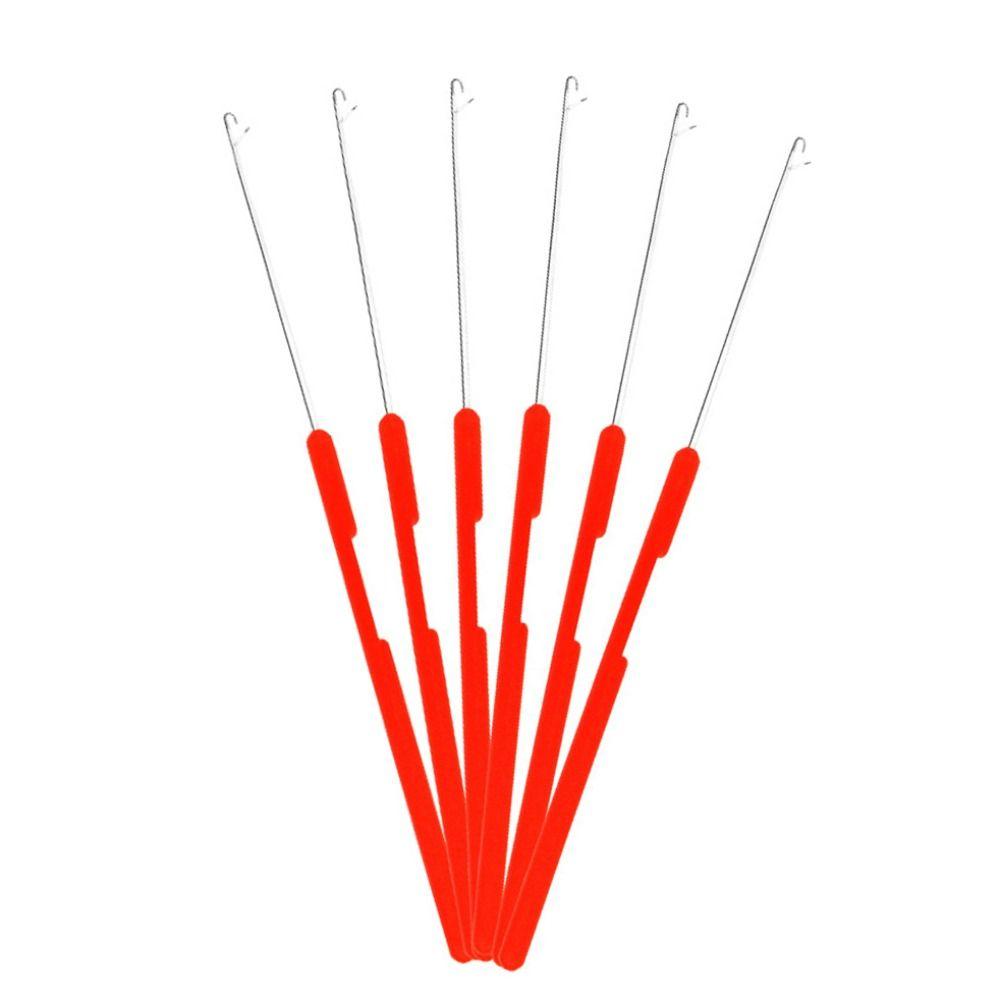 10pcs/set Plastic Dreadlock Crochet Needle Knitting Micro Hook Needle  for Jumbo Braiding
