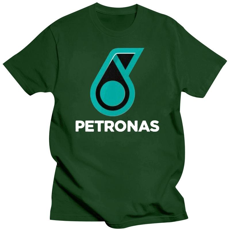 624 Логотип гоночной компании Petronas Мужская черная футболка Новая Мужской размер S-XXL США