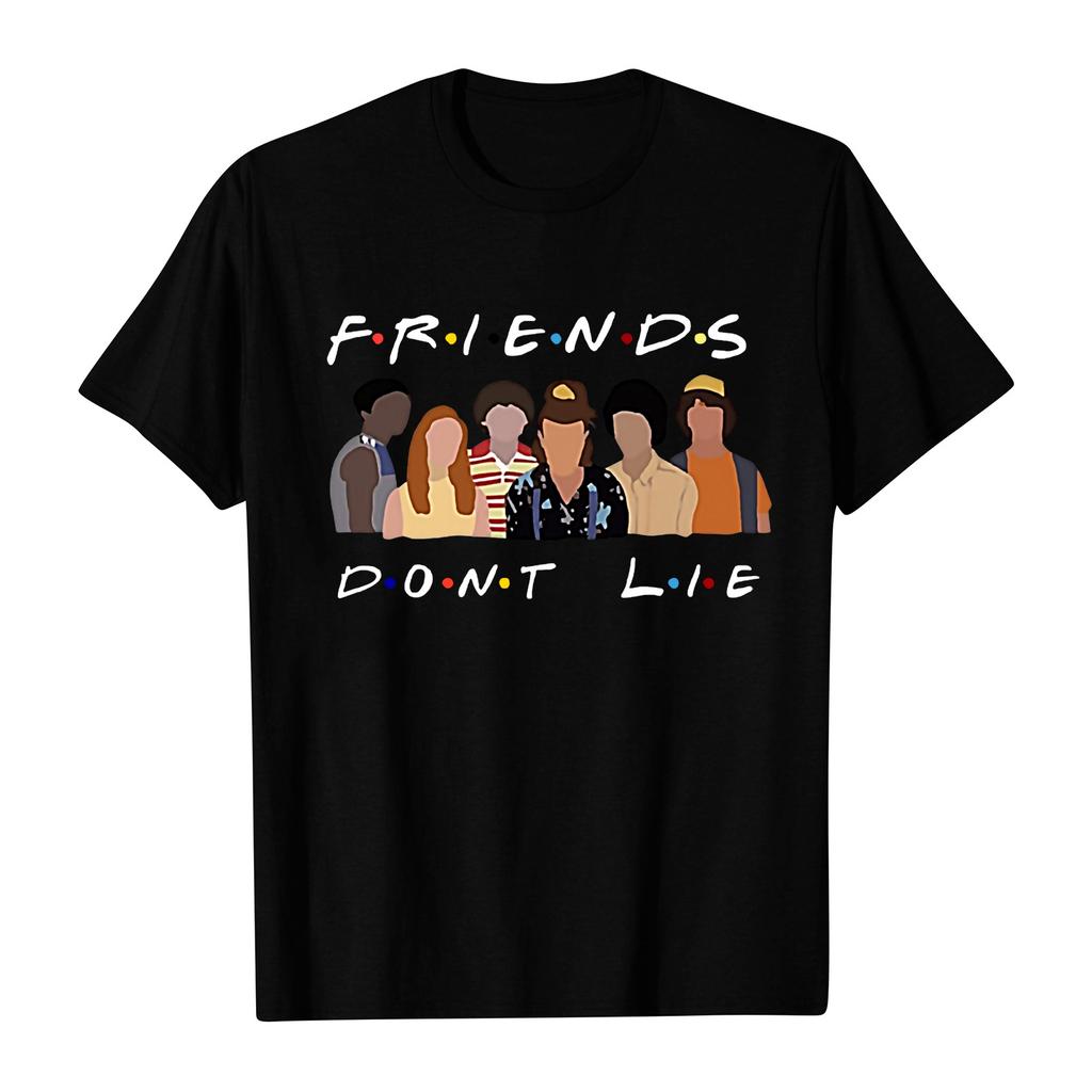 Женская и мужская унисекс модная футболка с принтом, круглым вырезом и коротким рукавом, пуловер