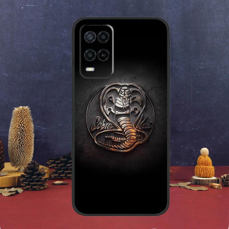 Cobra Kai For OPPO A96 A76 A16 A54 A74 A94 A58 A78 A98 A5 A9 A53 A52 A72 A91 A15 A17 A57 A77 A79 Case