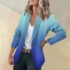 Women's Jacket Long Sleeve Cardigan Collar Single Button Business & Leisure Top