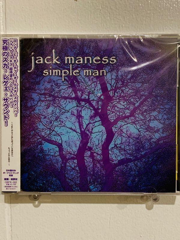 CD JACK MANNES - Simple Man OBFR002 One Big Family  2007 Japan ObiRock Used
