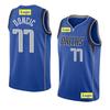 Dallas Mavericks Luka Doni 77 Heat Pressed Basketball Jersey Men Women Adult Sports Fan Wear