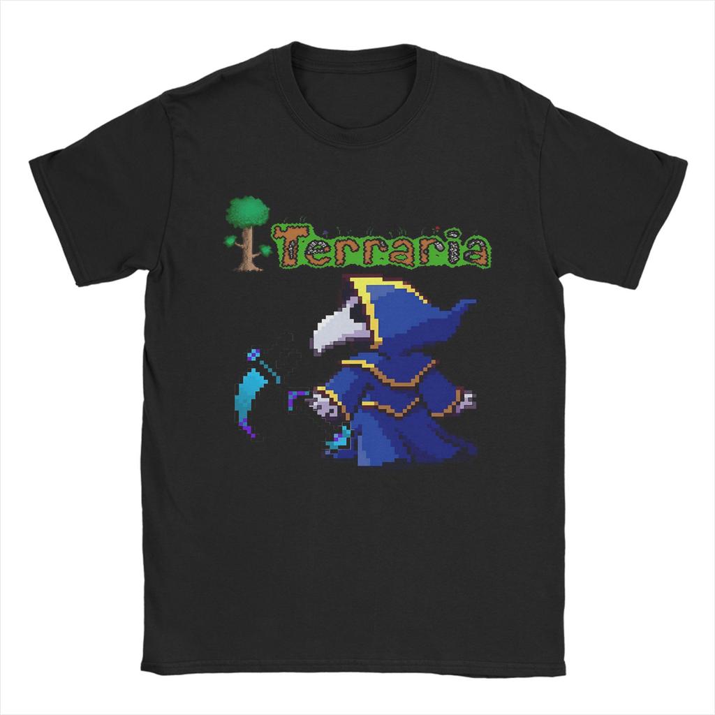 Футболка Terraria - Пожиратель Рубашек Футболка Для Мужчины Лето Эстетичные Футболки С Круглым Вырезом Харадзюку Футболки Оверсайз С Рисунком Одежда