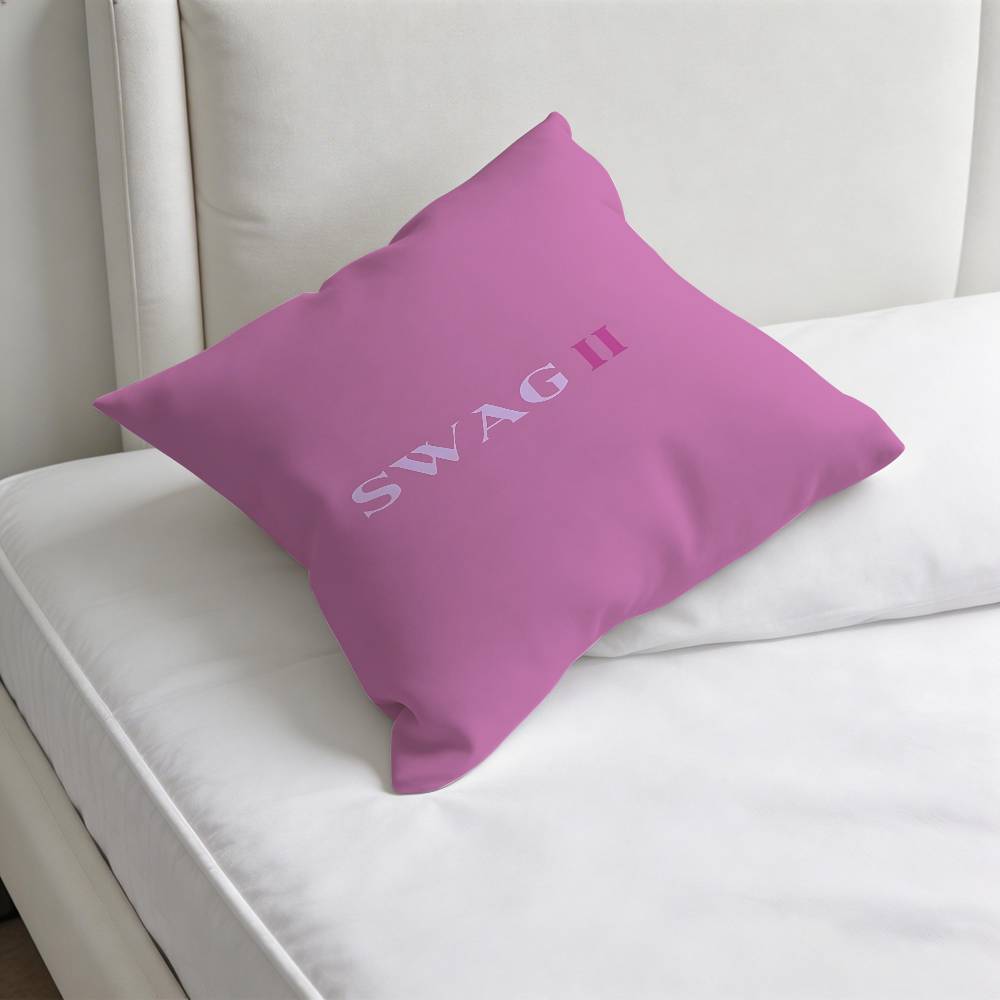 JJustin Swag II BBieber Fashion Square Pillow Case Durable Throw Pillow Cover for Sofa Couch Chair
