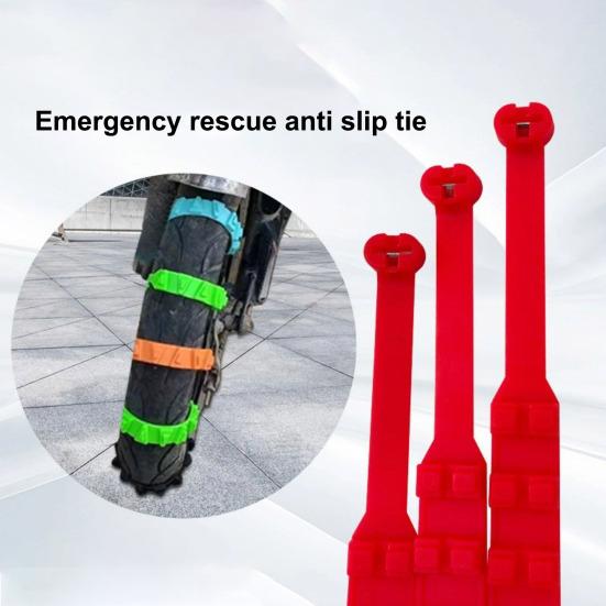 10 шт. многоразовые цепи для зимних шин, противоскользящие аварийные цепи для автомобиля и грузовика, универсальные регулируемые противоскользящие цепи для велосипеда