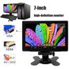 Car Display 7-inch Hdmi-compatible High-definition Ips Screen High-brightness Vga Monitor With