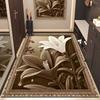 3D Flower Carpet Corridor Anti Slip Absorbent Floor Mat Entrance Door Mat Anti Slip Mat