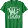 If You're Flirting With Me Please Let Me Know T-Shirt Tshirt Haikyuu Graphic Tees Women's T-shirts Fashion Pure Cotton 82978