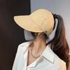 Fisherman Fashion Summer Hat With Digital Print Large Brim Sunshade Breathable