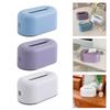 Elegant Plastic Tissue Box Table Organizers Kitchen Bedroom Storage Box Living Room Office Removable Paper Tissue Box