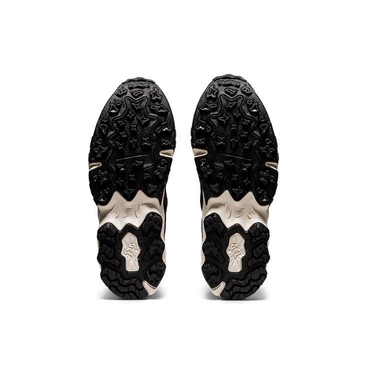 Asics Gel-Nandi Удобная Ткань Низкие Кроссовки для Бега Унисекс кроссовки Черный Золотой 1201A175-001