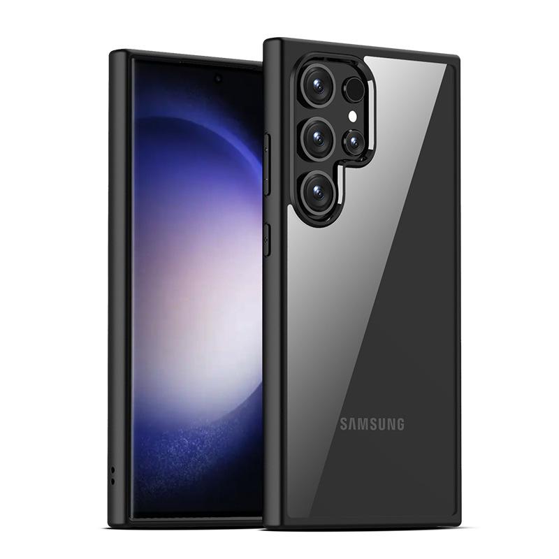 Подходит для чехла для мобильного телефона Samsung S24 Прозрачный Противоударный Защитный чехол S24pro Новый S24ultra