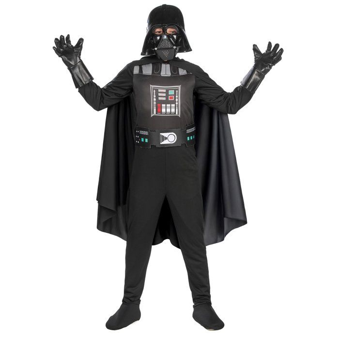 Déguisement Classique Dark Vador Star Wars - Adolescent - 8/10 ans - Blanc - 4 éléments inclus - Intérieur