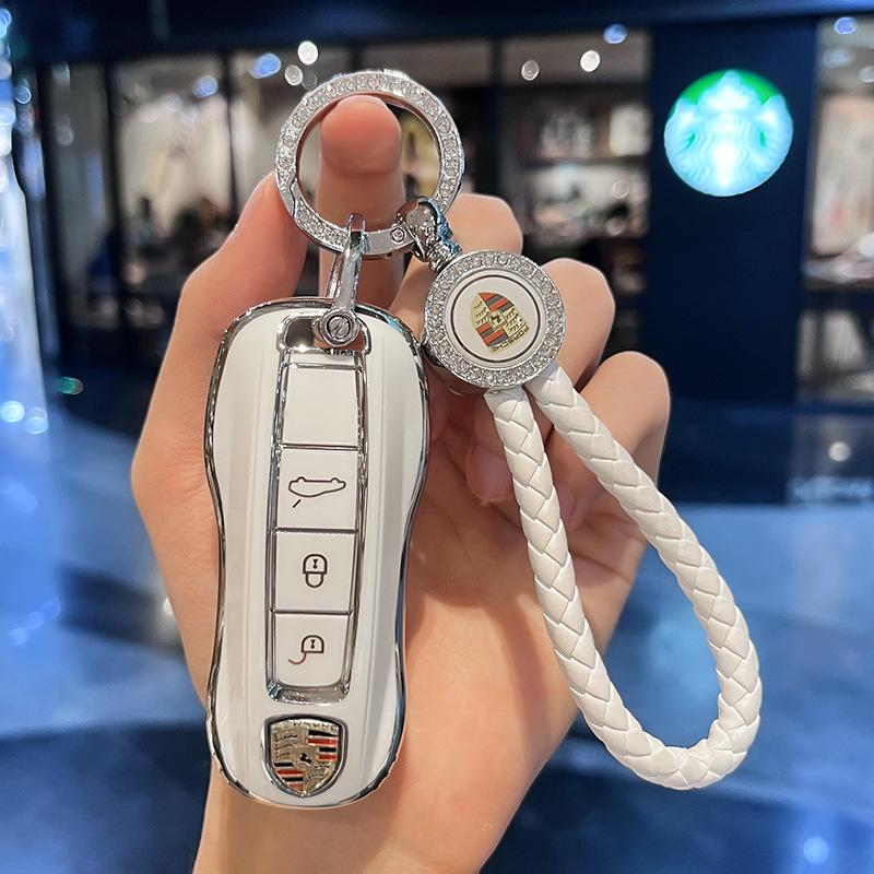 Чехол-заглушка для ключа Porsche для Cayenne, Macan, Panamera, 718/911