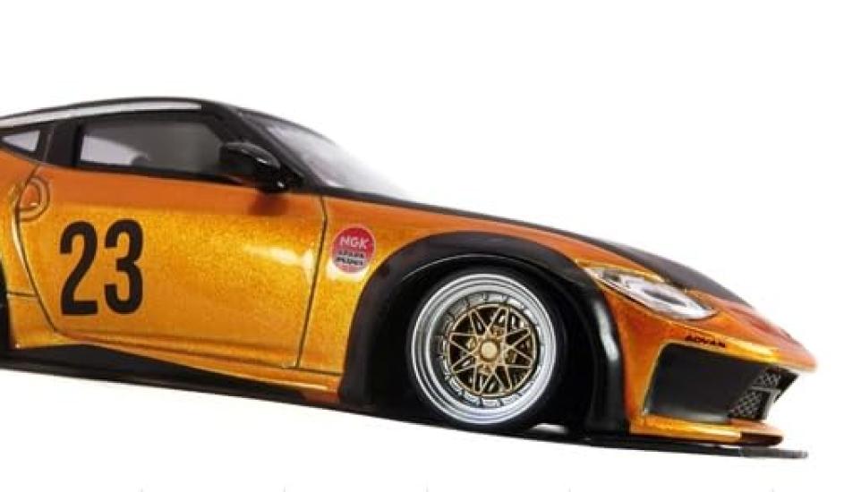 Gulliver D MODEL Масштаб Nissan Z WORKS Оранжевый Готовый продукт DBW066A 1/64 LBNATION