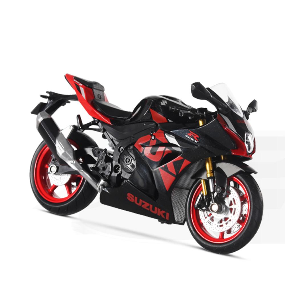 1:12 Aprilia Rsv4 Suzuki Gsx R1000R Сплав Модель Мотоцикла Литье под Давлением Автомобиль Игрушка Рулевое Управление Передним Колесом Миниатюрные Автомобили Коллекционирование Украшения