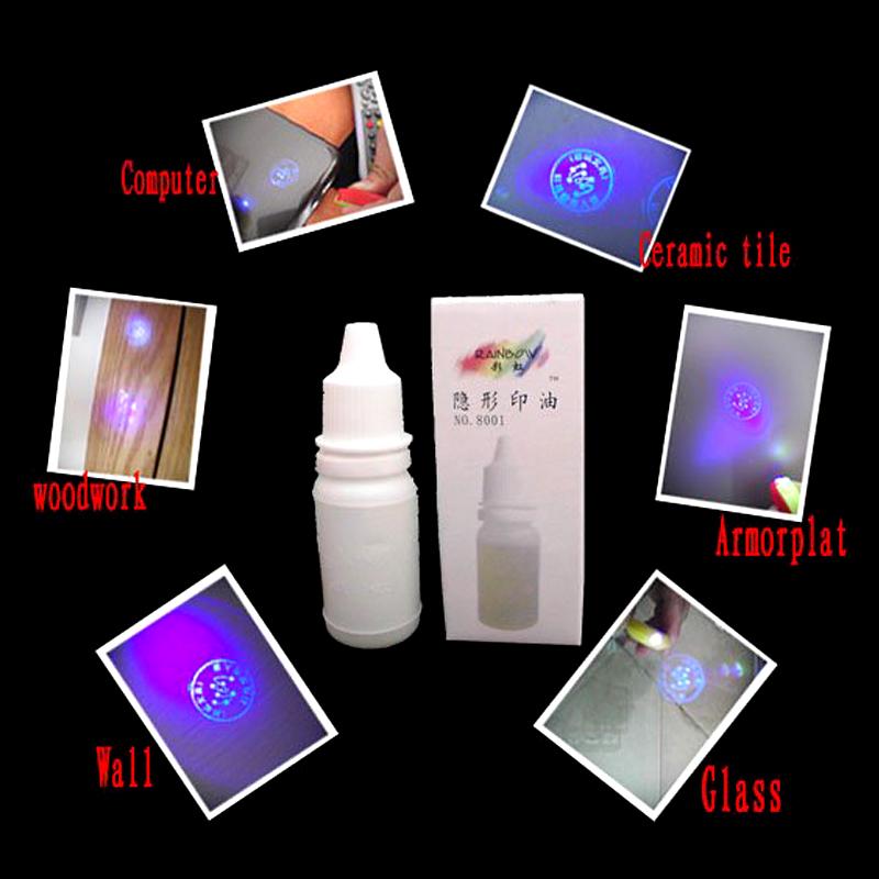 High Quality UV Ink Invisible Stamp Ink Magic Pigment UV Light Pen Fluorescent Graffiti Permanent Markers