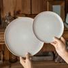 Японская тарелка для стейка Западная тарелка Тарелка для пасты Бытовая посуда Керамическая тарелка Ресторанная тарелка Отельная тарелка