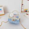 Shoulder Handbag Pearl Bag With Lightweight Pu Material Chain Bag Kids For