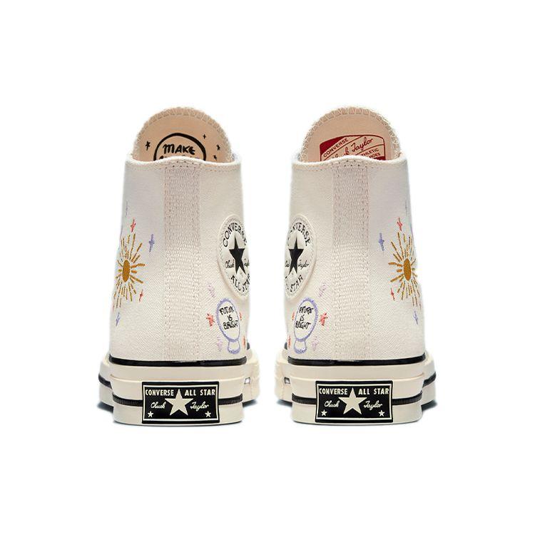 Converse Женские кроссовки Chuck 70 High Mystic World - Future is Bright Cream Egret Black 572431C