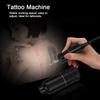 Профессиональная тату-ручка с роторным мотором, лайнером, шейдером, красителем, тату-пистолетом, машинка черного и серебристого цвета