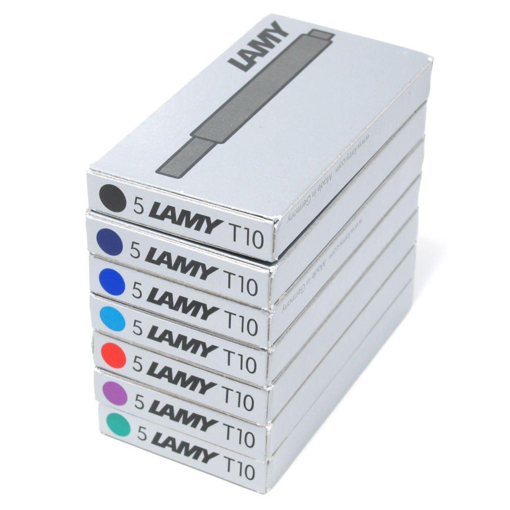 LAMY Cartridge Imported Ink, Green, LT10GR, 20-pack (Genuine Product)