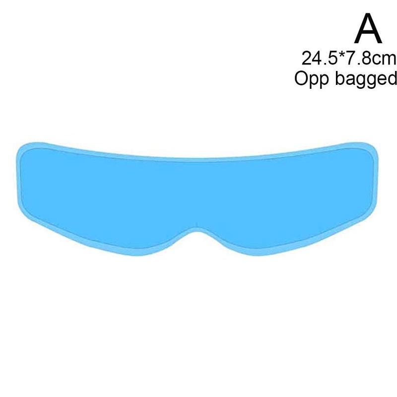 6 Type Helmet Clear Anti-Fog Patch Film Universal Lens Film For Motorcycle Visor Fog Resistant Racing Accessories