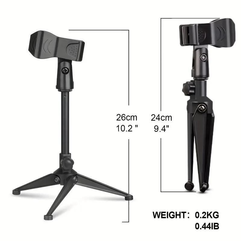 Регулируемая складная стойка для микрофона-тренога