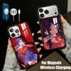 Чехол для телефона Game M-MiSideS Crazy M-Mita для iPhone 17, 16, 15, 14, 13 Plus, Pro Max Магнитный для беспроводной зарядки Magsafe