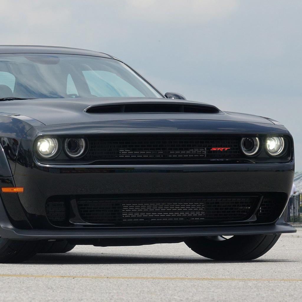 Красная наклейка на переднюю решетку SRT для Charger Challenger SRT