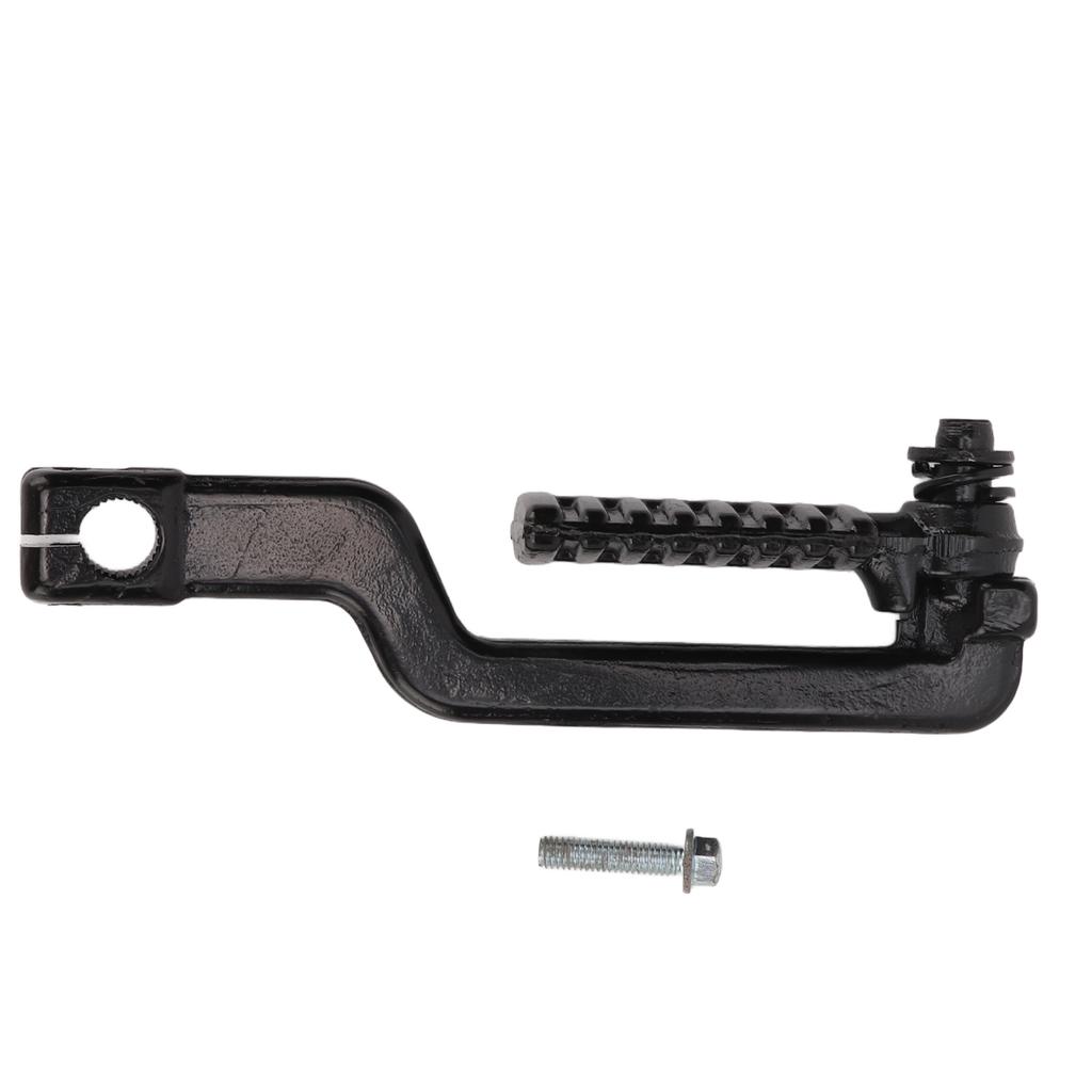 Рычаг стартера скутера, педаль в сборе, стальная, черная, с винтом для двигателя GY6 506080CC