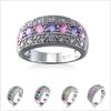 Trendy European & American Zircon Diamond Ring - Stylish New Design