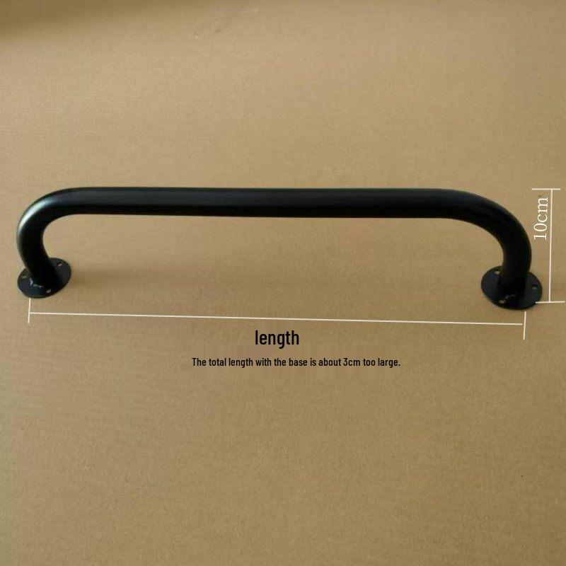 Gold Wall-Mounted Iron Display Stand & Clothes Hanging Rod