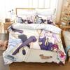 New 3D Printing Kawaii Girls bedding No Game No Life Bedding Set Cartoon Anime three-piece set Adult Kid Bedroom Duvetcover Set