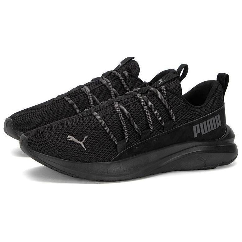 Puma Softride One4all Camo Удобная ткань Нескользящие Прочные Низкие Повседневные Кроссовки для бега Мужские кроссовки Черные 378292-02